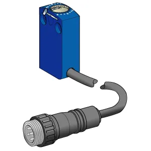 Корпус кінцевого вимикача ZCMD - 1NC+1НІ - silver - snap action - connection - 7/8